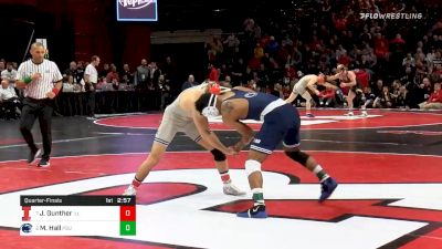 174 lbs Quarterfinal - Joey Gunther, Illinois vs Mark Hall, Penn State