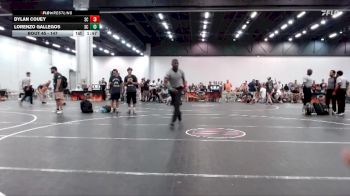 147 lbs Semifinal - Lorenzo Gallegos, Top Rank vs Dylan Couey, Woodland Wrestling
