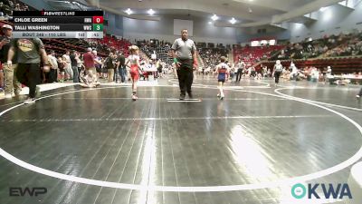 52-55 lbs Semifinal - Easton Williams, Team Tulsa Wrestling Club vs Aidan Garland, Berryhill Wrestling Club