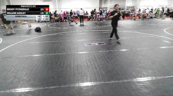 106 lbs Semifinal - Brody Fitzgerald, Central Florida Wrestling vs William Ashley, Legacy Elite Wrestling