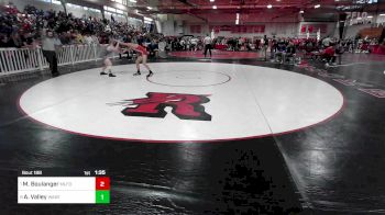 126 lbs Quarterfinal - Michael Boulanger, Milford vs Andrew Valley, Wakefield