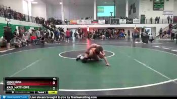 182 lbs Quarterfinal - Kael Matthews, Douglas vs Josh Rose, Worland