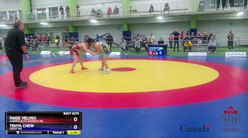 69kg Semifinal - Paige Veloso, Alberta Elite Women`s WC vs Tehya Chew, Coast WA