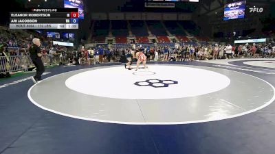 170 lbs Cons. Sub-rd Of 32 - Eleanor Robertson, IN vs Ari Jacobson, WA