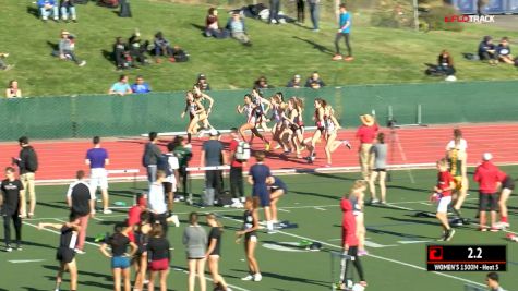 Women's 1500m, Heat 5