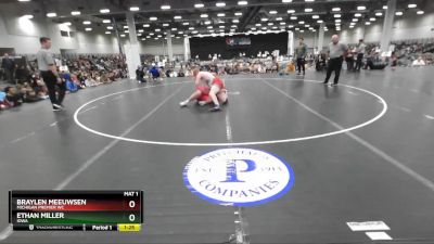 215 lbs 1st Place Match - Braylen Meeuwsen, Michigan Premier WC vs Ethan Miller, Iowa