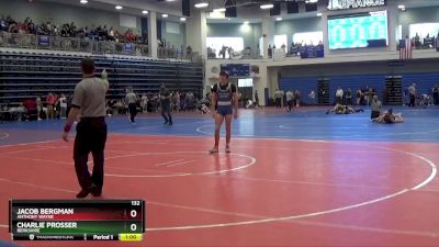 132 lbs Cons. Round 3 - Jacob Bergman, Anthony Wayne vs Charlie Prosser, Berkshire