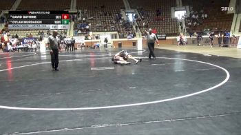 1A-4A 165 Cons. Round 4 - David Guthrie, Satsuma vs Dylan Murdaugh, Walter Wellborn