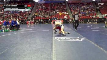 2A-150 lbs 3rd Place Match - Grant Knutson, Decorah vs Gabriel Brisker, Wilton