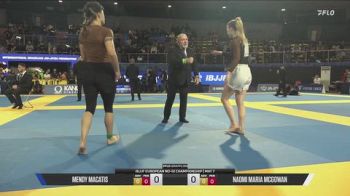 Mendy Macatis vs Naomi Maria Mcgowan 2026 IBJJF European NoGi