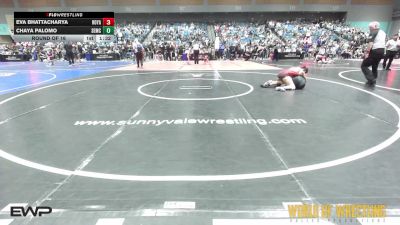 106 lbs Round Of 16 - Eva Bhattacharya, Royalty Wrestling Club vs Chaya Palomo, Salem Elite Mat Club