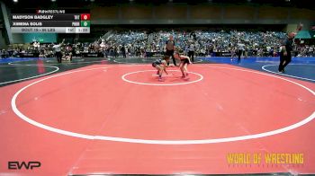 66 lbs Quarterfinal - Madyson Badgley, THT Wrestling vs Ximena Solis, Pounders WC