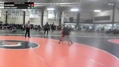 149 lbs Quarterfinal - Blase Mele, Princeton vs Kaden Cassidy, George Mason