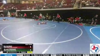 46 lbs Round 4 - Elijah Romans, Best Trained Wrestling vs Eli Elfrez, Waco Wrestling Academy