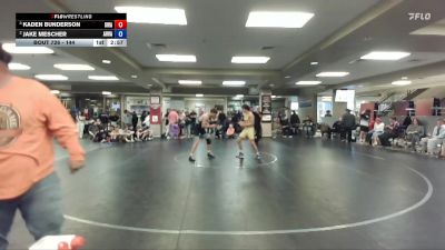 144 lbs Cons. Round 1 - Kaden Bunderson, Sublime Wrestling Academy vs Jake Mescher, All In Wrestling Academy