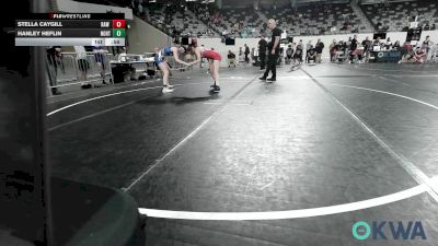 117 lbs Consi Of 8 #1 - Stella Caygill, Raw Wrestling Club vs Hanley Heflin, Northeast Take Down Club