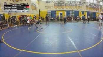 106 lbs Cons. Round 6 - Jayden Coleman, Well Trained vs Michael Valdes, Gladiator Wrestling