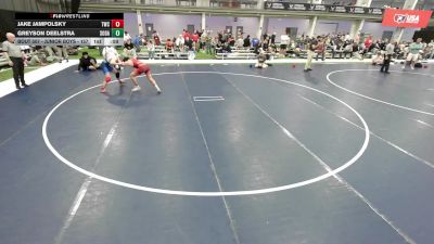 Junior Boys - 157 lbs Cons. Round 2 - Greyson Deelstra, South Dakota vs Jake Jampolsky, Thorobred Wrestling Club