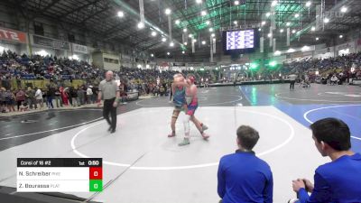 145 lbs Consi Of 16 #2 - Noah Schreiber, Pikes Peak Warriors vs Zane Bourassa, Platte Valley Middle School