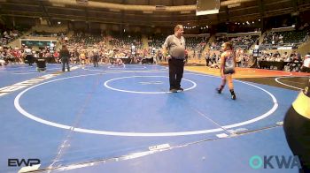 83 lbs Semifinal - Ava Henderson, HURRICANE WRESTLING ACADEMY vs Ember Bloxham, Salina Wrestling Club