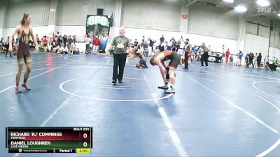 167 lbs Cons. Round 4 - Richard `RJ` Cummings, Montrose vs Daniel Loughren, Lake Gibson