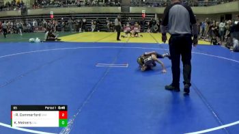 65 lbs Champ. Round 1 - Russell Commerford, Summit Wrestling Academy vs Kade Meiners, Caledonia