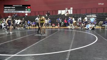 197 lbs Champ. Round 2 - Anthony Olea, Emmanuel College vs Jett MCcauley, Keiser University