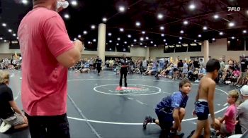 80 lbs Round 1 (6 Team) - Luke Rogers, Alabama Elite Black vs Roger Caputo, Rabbit WC