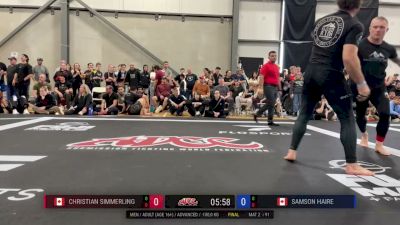 Christian Simmerling vs Samson Haire 2026 ADCC Calgary Open