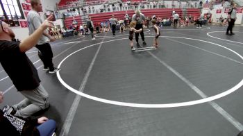 40 lbs Consi Of 4 - Blayne Hines, Comanche Takedown Club vs Colt Williams, Choctaw Ironman Youth Wrestling