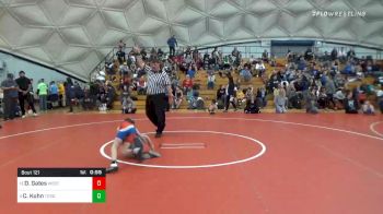 60 lbs Prelims - Duncan Gates, West Allegheny vs Chase Kuhn, Toronto