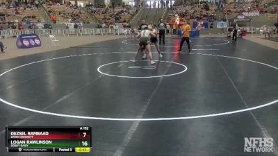 A 120 lbs Cons. Round 3 - Brody Parnell, White House Heritage vs David Cook, Knoxville Halls