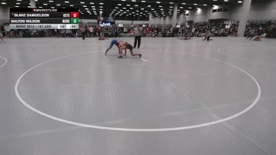 157 lbs Champ. Rd Of 32 - Blake Samuelson, Kansas City Training Center vs Dalton Wilson, MN Elite Wrestling Club