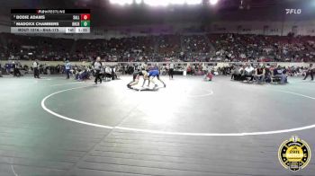 B4A-175 lbs Quarterfinal - Madoxx Chambers, Bridge Creek vs Bodie Adams, Sallisaw
