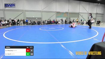 100 lbs Rr Rnd 1 - Brynlee Mooney, Sisters On The Mat Purple vs Addison Hunt, Untouchables Girls Teal