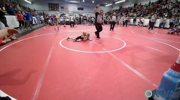 40 lbs 3rd Place - Daxton Maggard, Claremore Wrestling Club vs Bryer Williams, Locust Grove Youth Wrestling