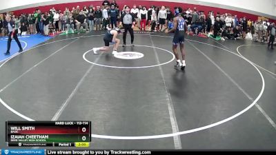 113-114 lbs Semifinal - Will Smith, Basic vs Izaiah Cheetham, Deer Valley High School