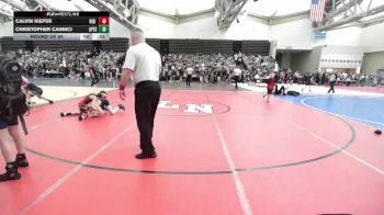 73-M lbs Round Of 64 - Calvin Kiefer, Red Hawk Wrestling vs Christopher Cannici, Apex