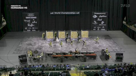 Hernando HS "Hernando MS" at 2025 WGI Percussion/Winds World Championships