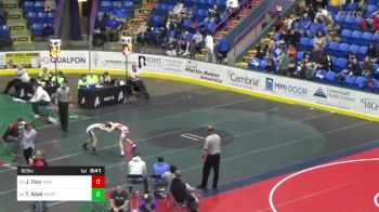 82 lbs Round Of 64 - Jackson Hoy, Trinity vs Tietjen Abel, Hempfield