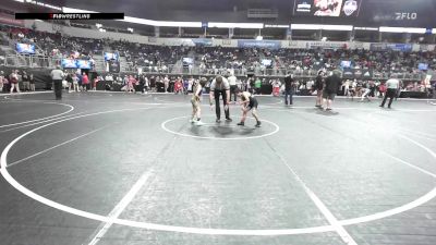 70 lbs Consolation - Moxx Lopez, Proving Grounds Wrestling vs Aiven Underwood, Hallsville Kids Club