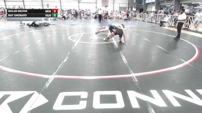 138 lbs Rr Rnd 2 - Nolan Milton, Ground Up USA (RED) - HSB vs Ray Onorato, Keene Gladiators - HSB