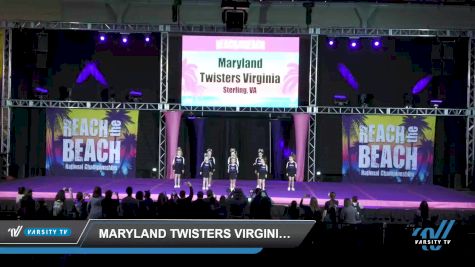 Maryland Twisters Virginia - Icicles [2022 L1.1 Youth - PREP Day 1] 2022 ACDA Reach the Beach Ocean City Cheer Grand Nationals