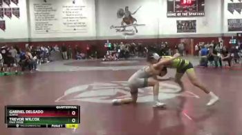 145 lbs Quarterfinal - Trevor Wilcox, Palo Verde vs Gabriel Delgado, SLAM B