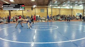 149 lbs Cons. Round 4 - Zackery Motzukus, Unattached vs Josue Gutierrez, Clackamas Community College