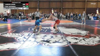 125 lbs Consi Of 8 #1 - Landon Logan, Combat Athletics vs Tony Bothwell, Pocono Mountain West
