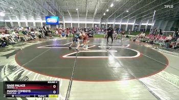 132 lbs Round 3 (8 Team) - Gage Palace, Arizona vs Mason Comegys, Maryland