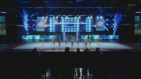 Windham Wolverines Blue [2025 Show Cheer 1 - Mitey Mite - Medium C] 2025 Pop Warner National Cheer & Dance Championship