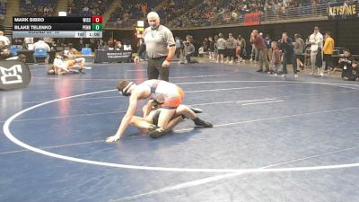 117 lbs Round Of 16 - Mark Bibro, Wissahickon vs Blake Telenko, Penn Trafford