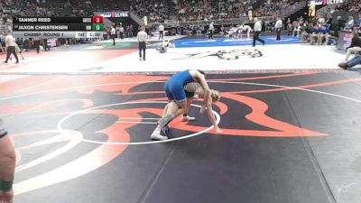 Champ. Round 1 - Tanner Reed, Omaha Gross Catholic vs Jaxon Christensen, Northwest